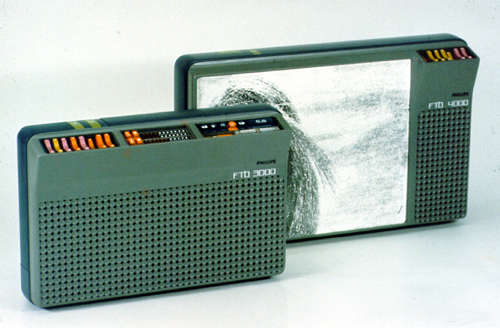 Concept TV and Radio cassette recorder