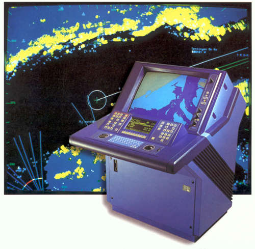 Multi function radar console