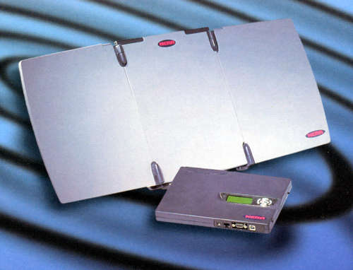 Portable satelite modem