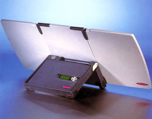 Portable satelite modem